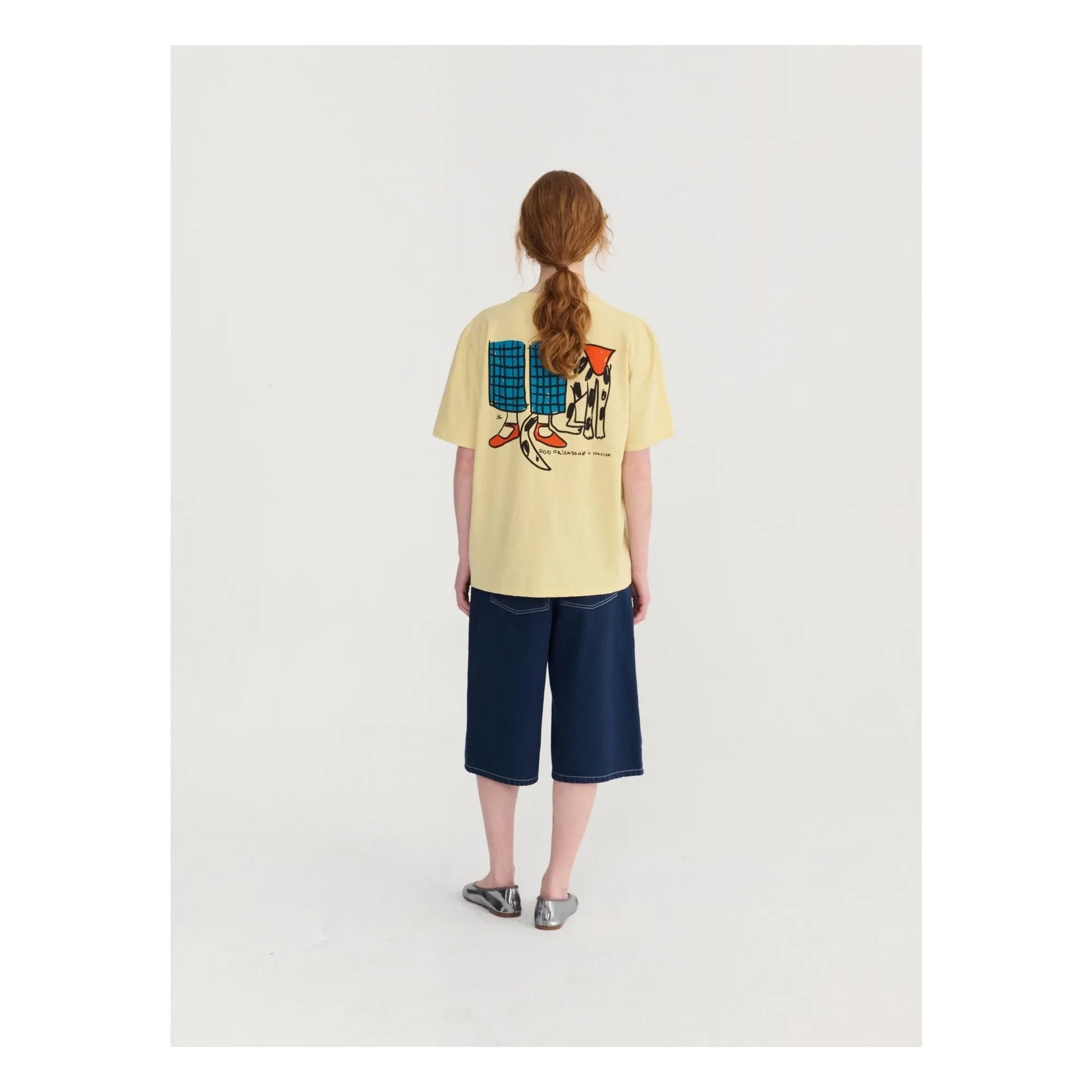 Bobo Choses - Denim Organic Cotton Bermuda shorts | Blue