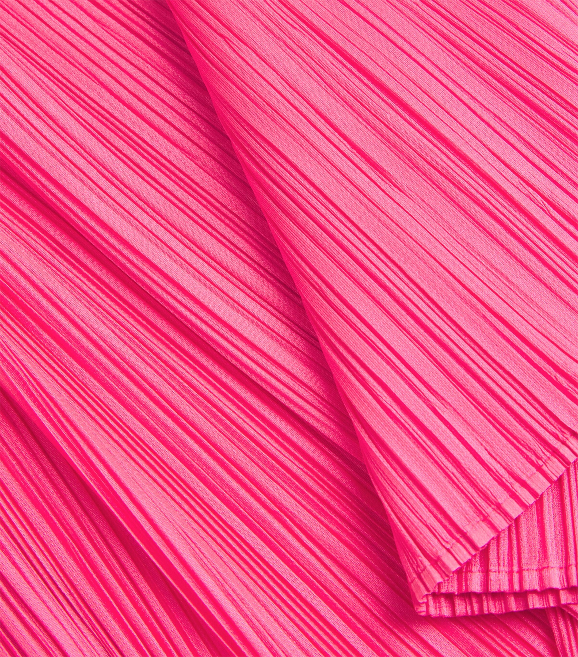 Pleats Please Issey Miyake Pink Monthly Colors March Midi Skirt