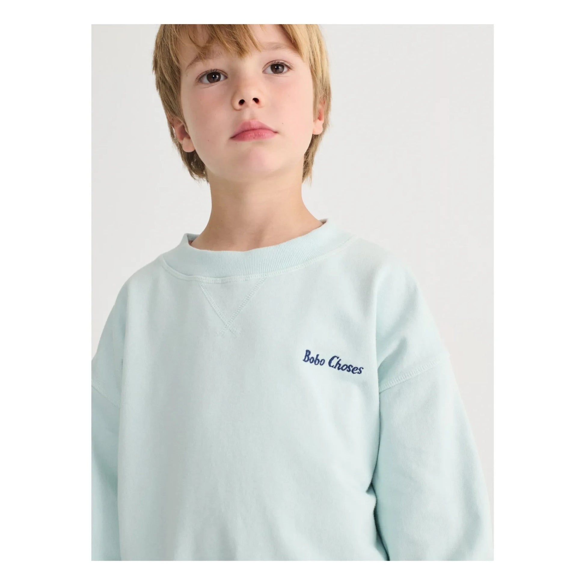 Bobo Choses - Mr Pickles organic cotton sweatshirt | Pale blue