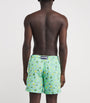 Embroidered Turtle Mistral Swim Shorts