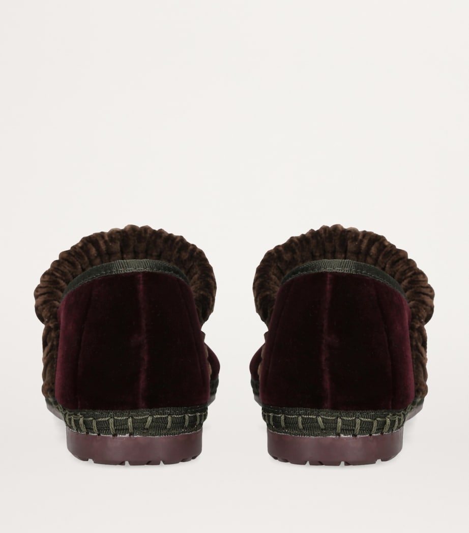 Velvet Mafalda Espadrilles WINE