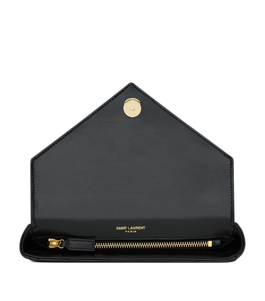Saint Laurent Black Mini College Shoulder Bag