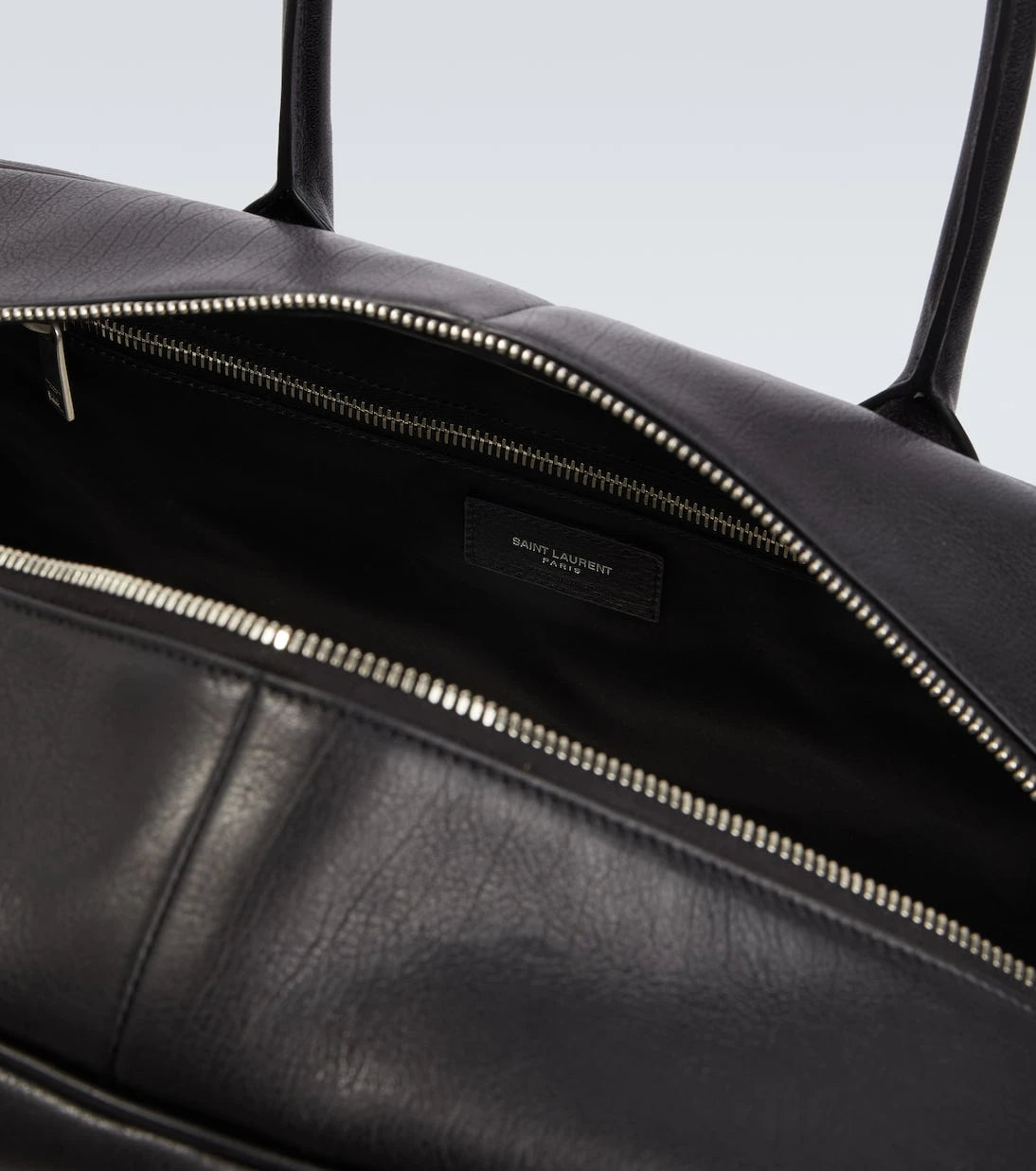 Saint Laurent - Dev boy deri seyahat çantası