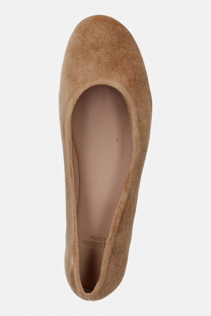 Weekend Max Mara балеринки от велур