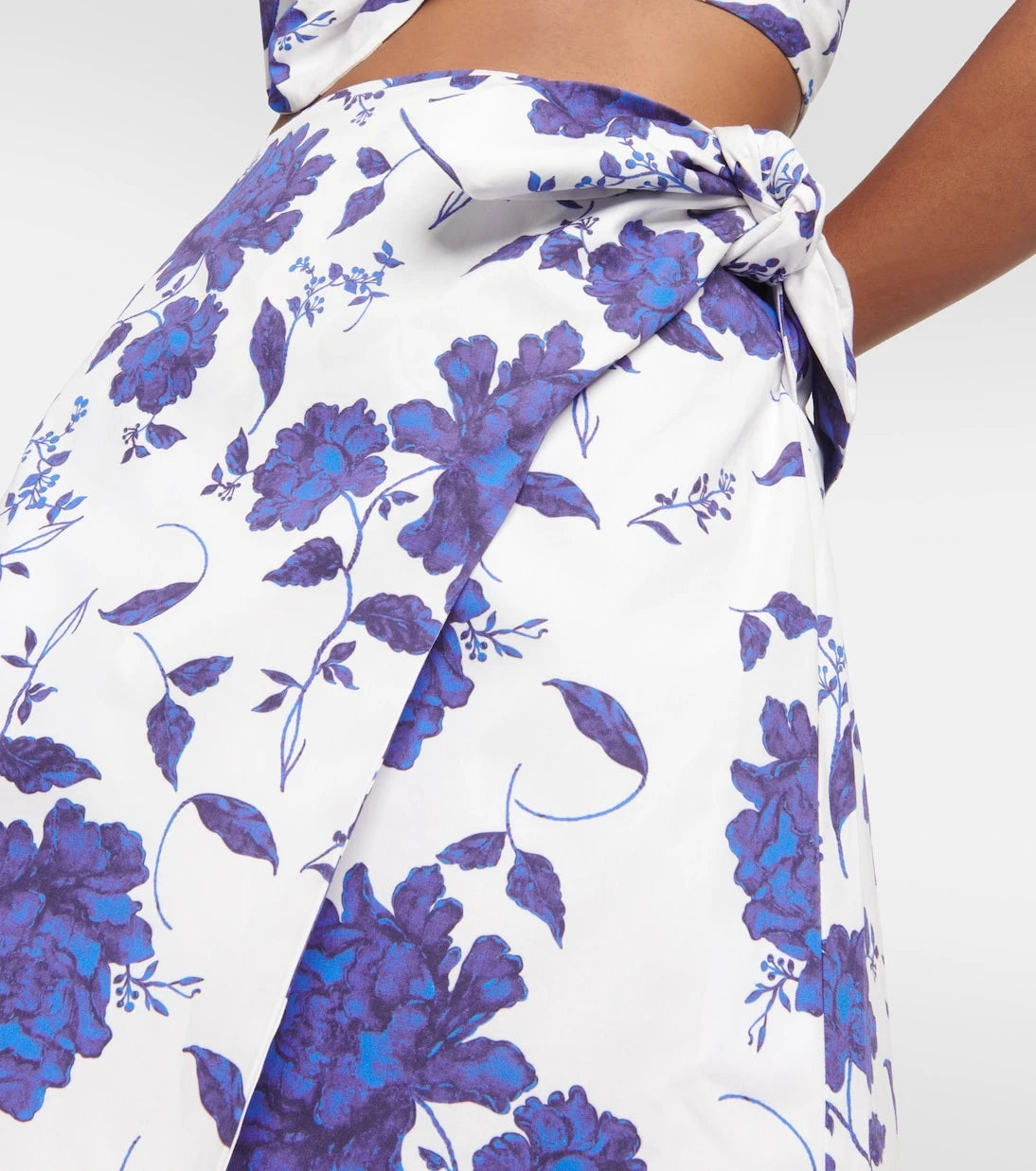 Emilia Wickstead - Imy printed cotton miniskirt
