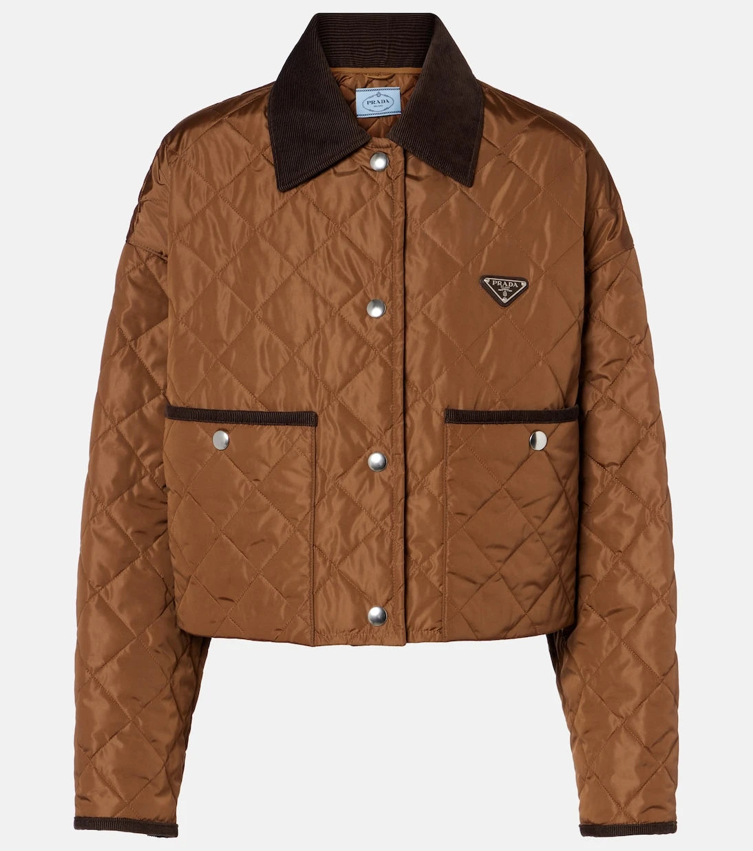 Prada - Re-Nylon quilted cropped jacket