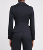 Vivienne Westwood Navy Virgin Wool Asymmetric Drunken Jacket