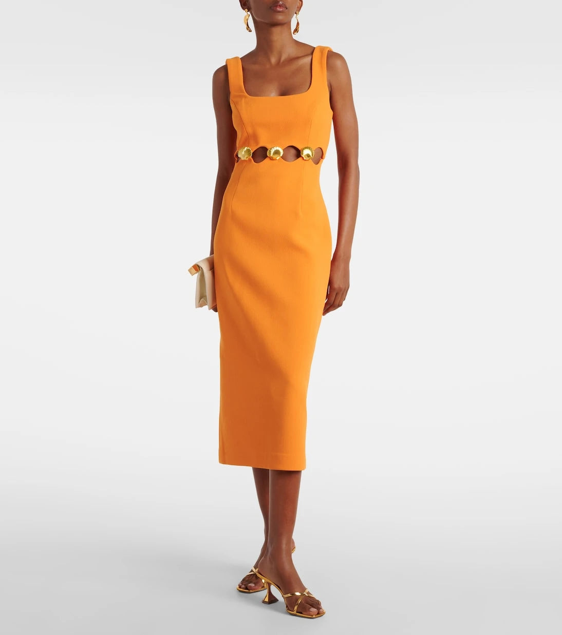 Rebecca Vallance - Sirene cutout midi dress