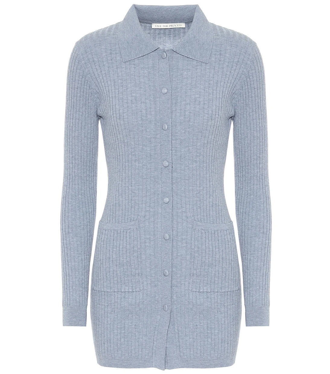 Live The Process - Ribbed-knit cardigan