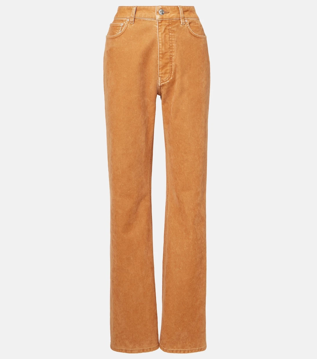 Rabanne - High-rise straight jeans