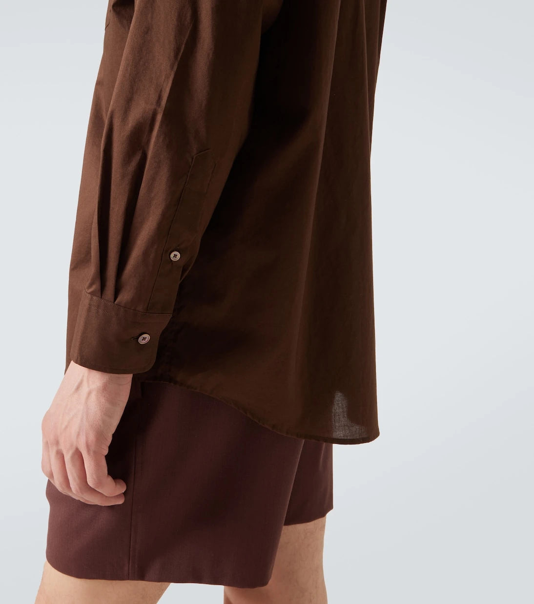 Auralee - Oversized cotton shirt
