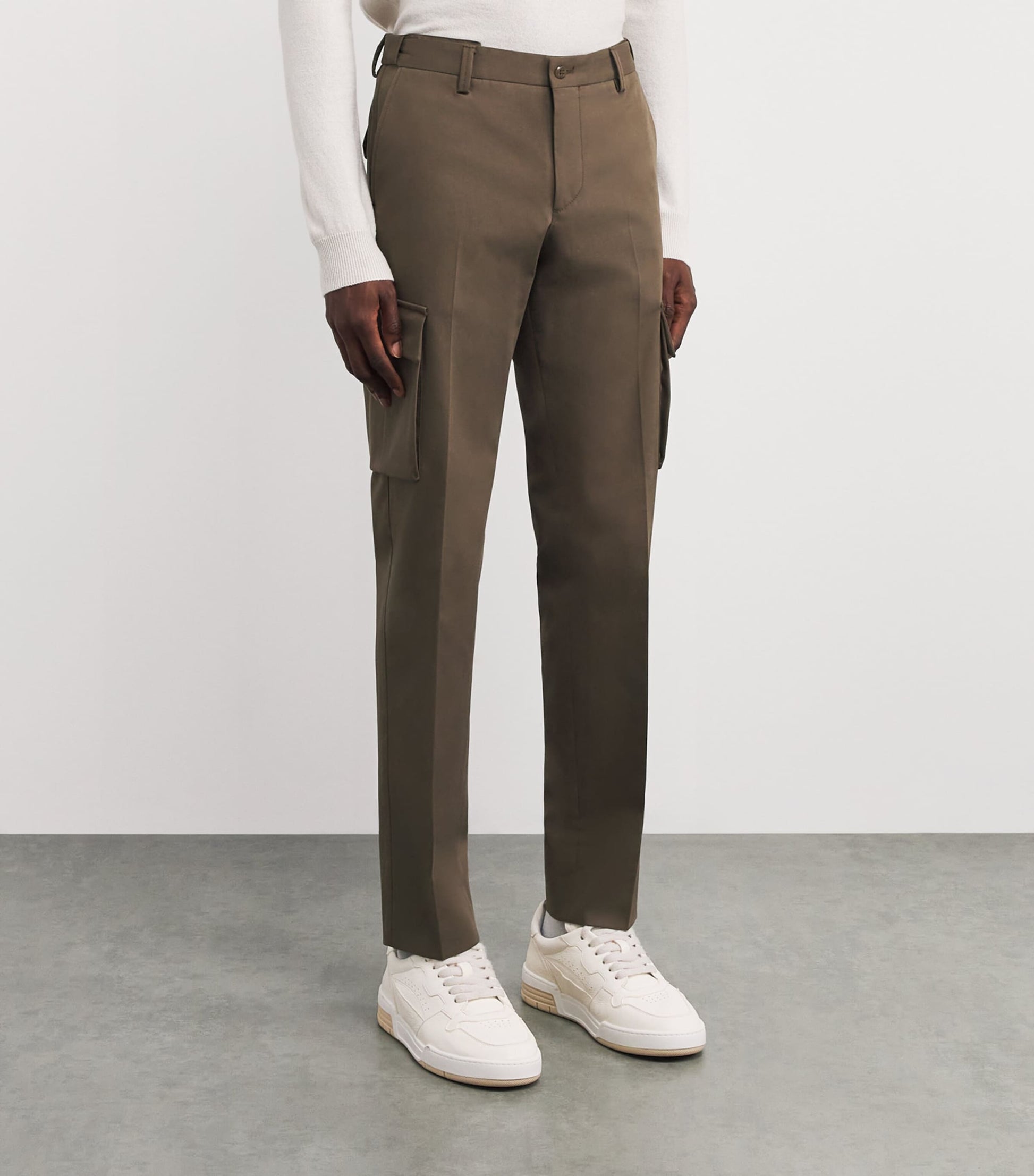 Twill Cargo Chinos