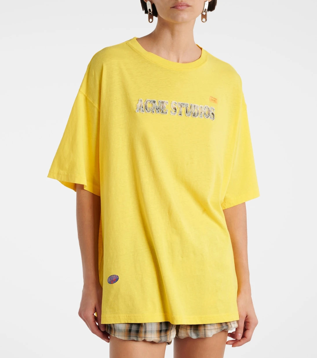 Acne Studios - Logo cotton-blend jersey T-shirt
