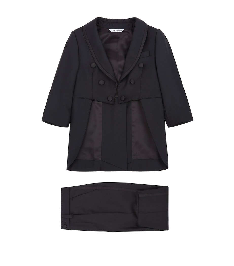 Dolce & Gabbana Kids Grosgrain Trim Two-Piece Suit (3-30 Months)