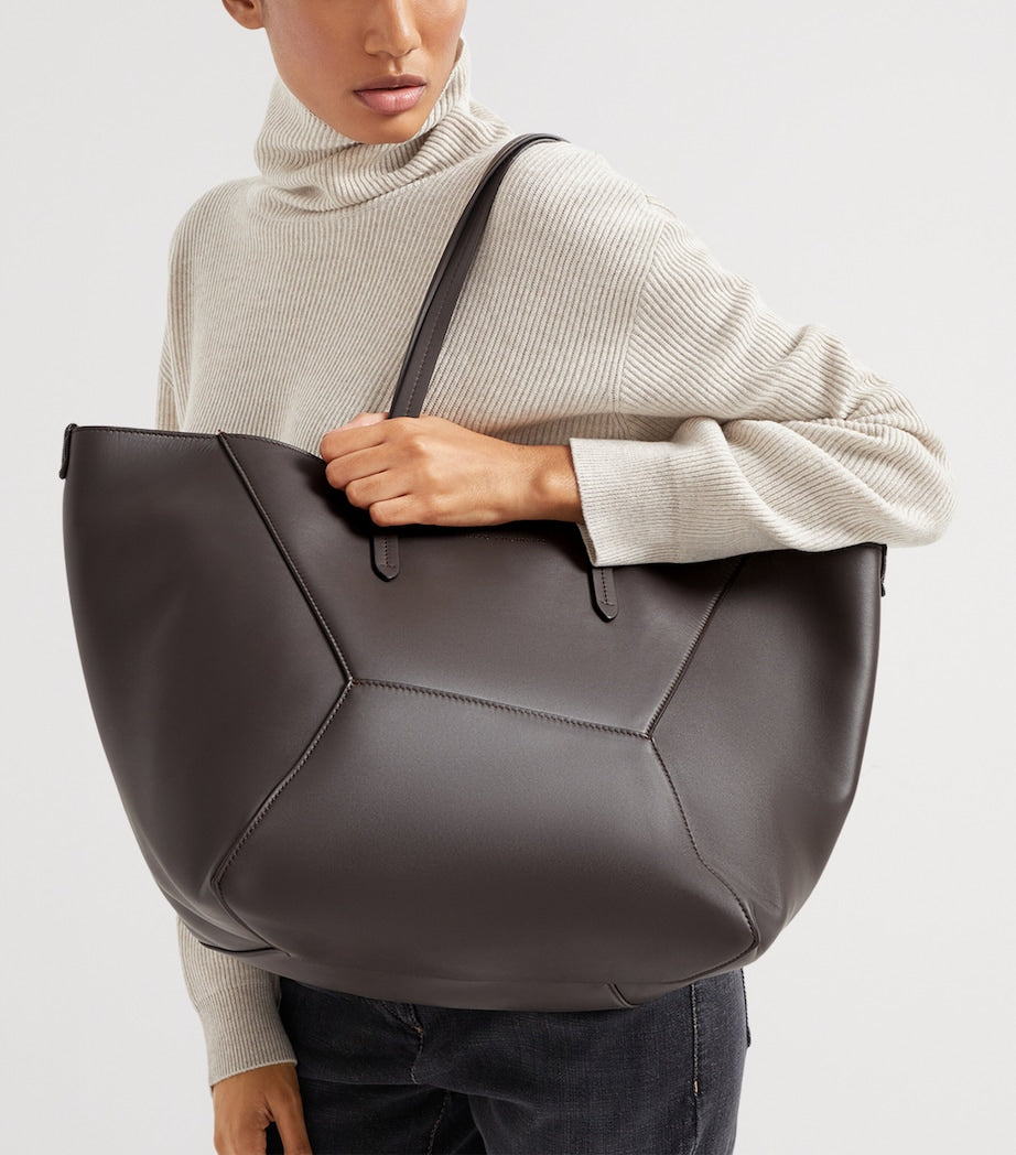 Calfskin BC Duo Tote Bag