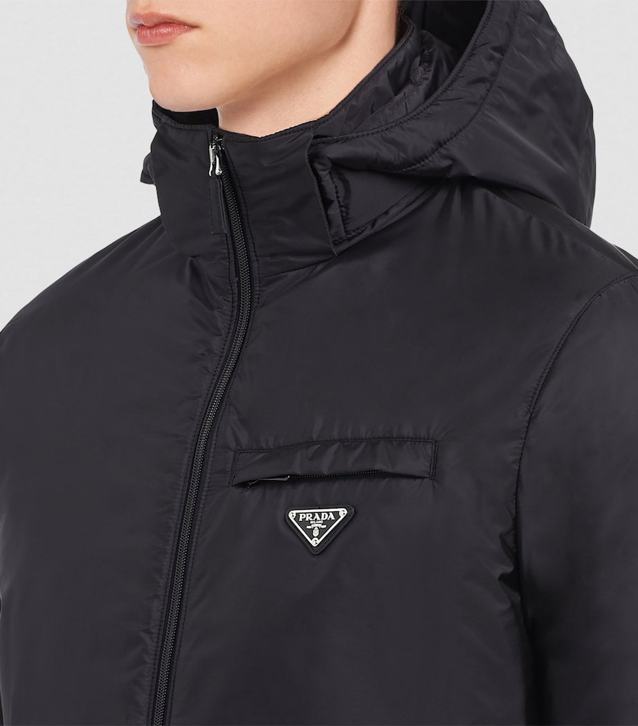 Prada Black Re-Nylon Puffer Jacket