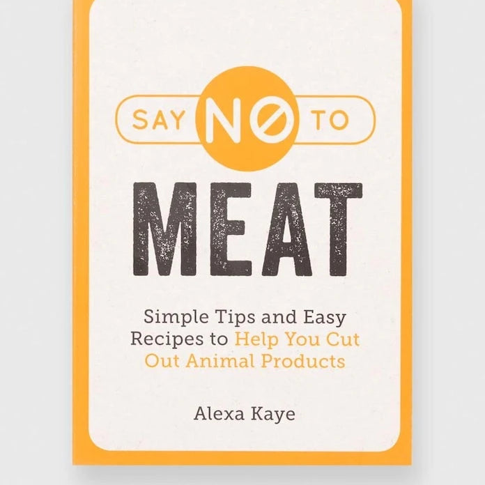 Книга QeeBoo Say NO to Meat, Alexa Kaye, English