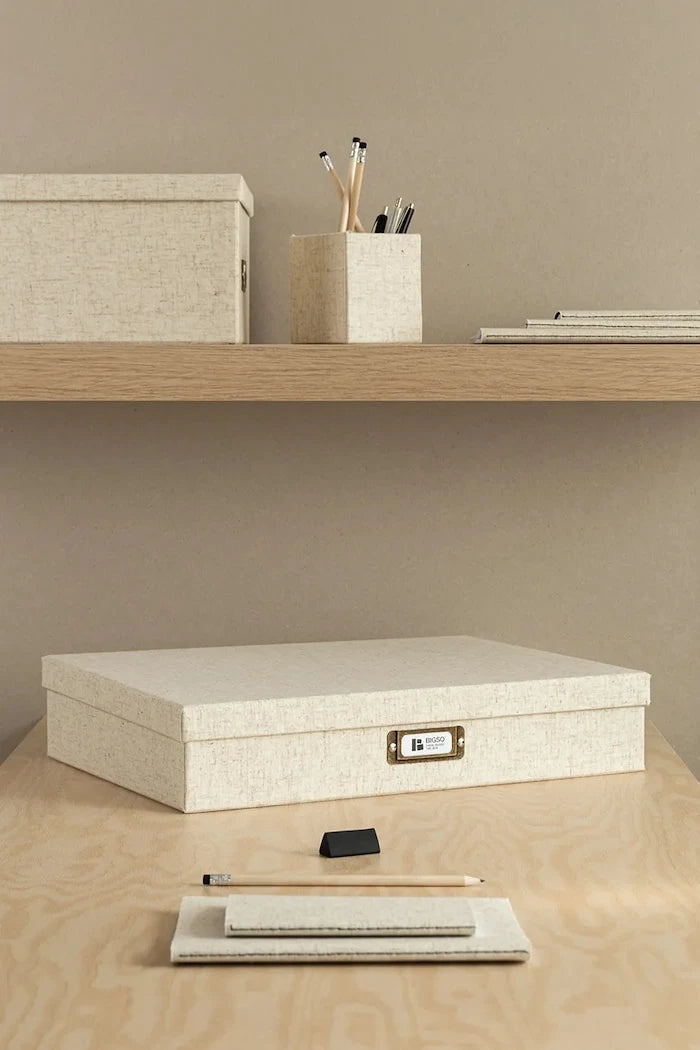Bigso Box of Sweden Sverker A3 Saklama Kutusu 43,5 x 31 x 8,5 cm