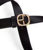 Claudie Pierlot Black Leather Belt