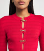 Red Embellished Sweater