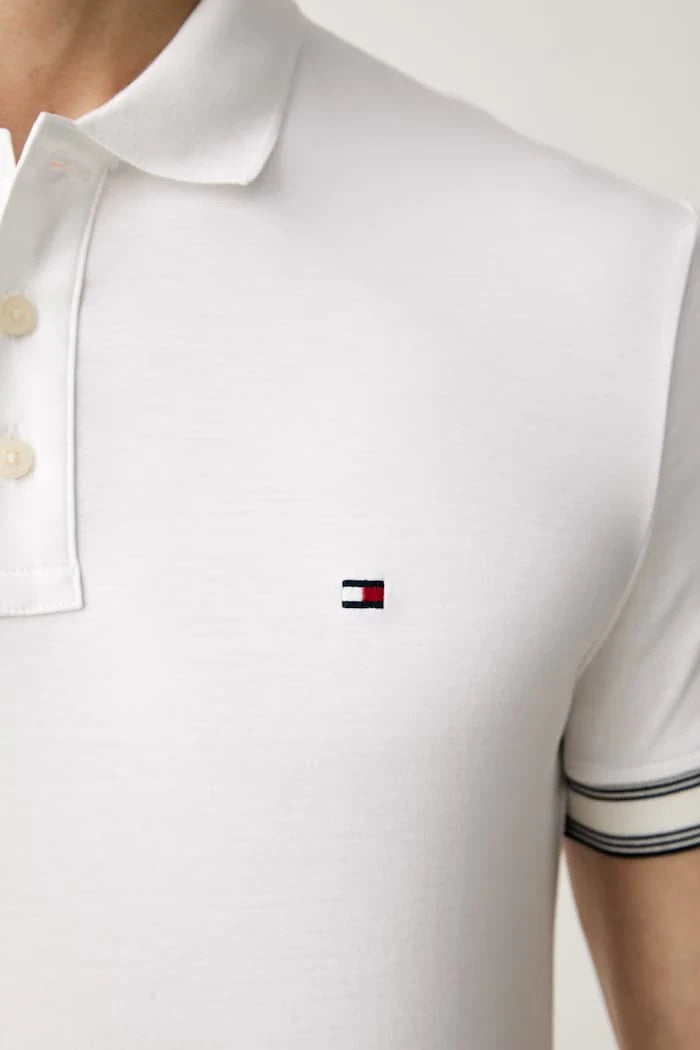 Tommy Hilfiger erkek pamuklu polo tişört