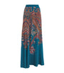 Etro Multi Silk Paisley Maxi Skirt