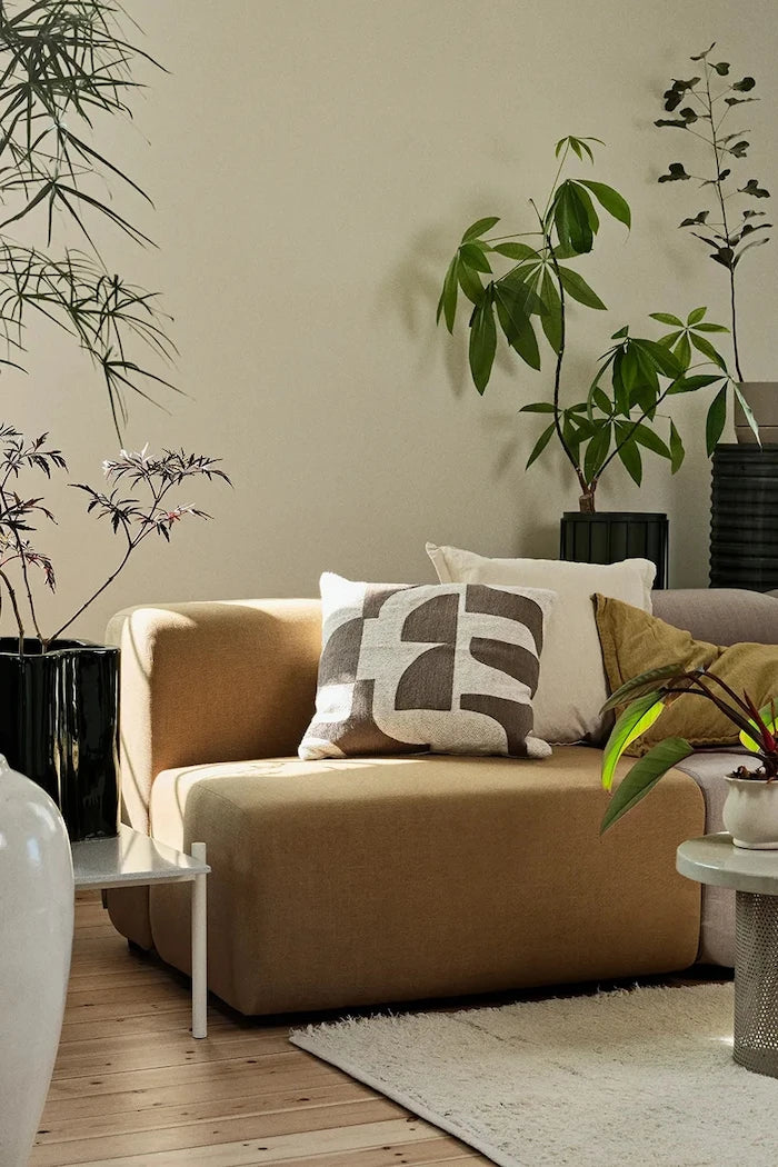 Pamuktan dekoratif yastık kılıfı 50 x 50 cm