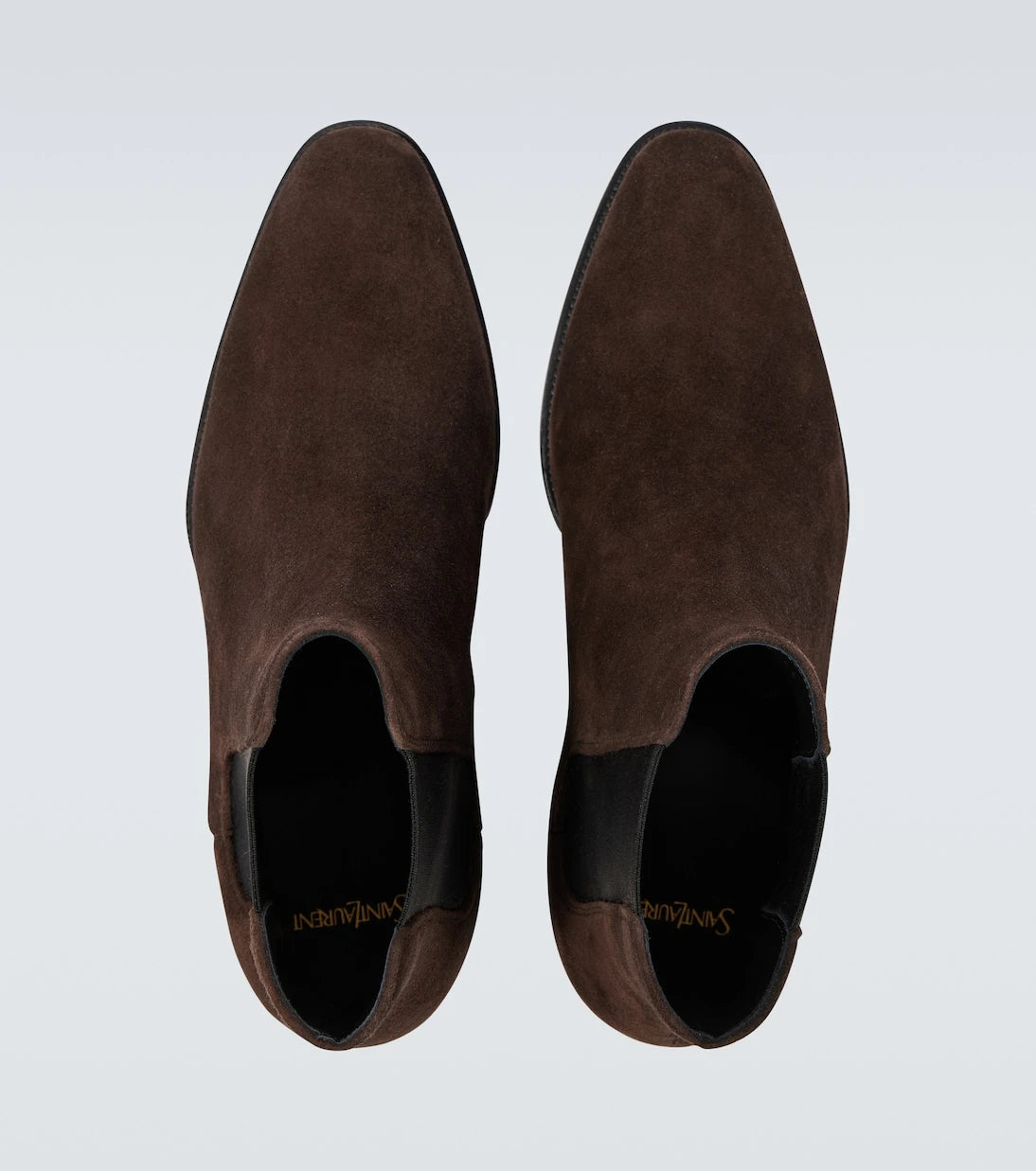 Saint Laurent - Wyatt suede Chelsea boots