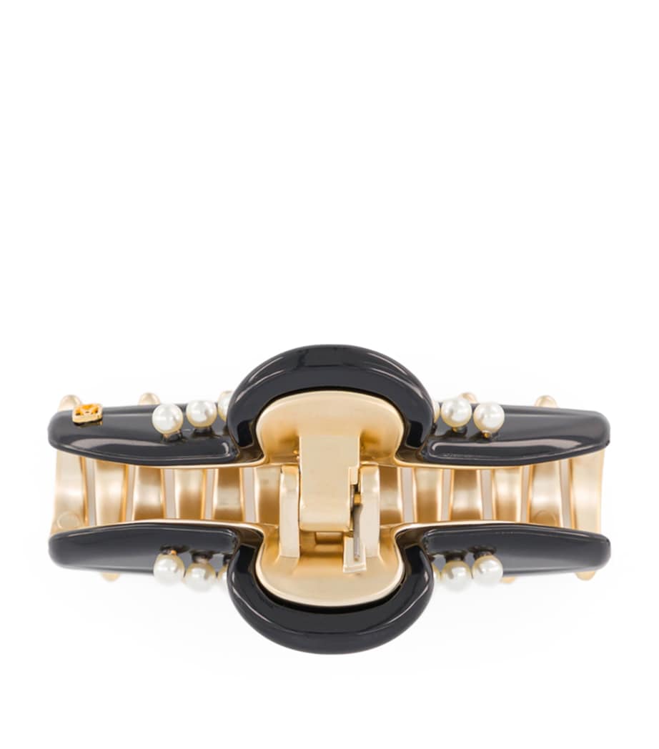 Alexandre de Paris Gold-Plated Claw Hair Clip