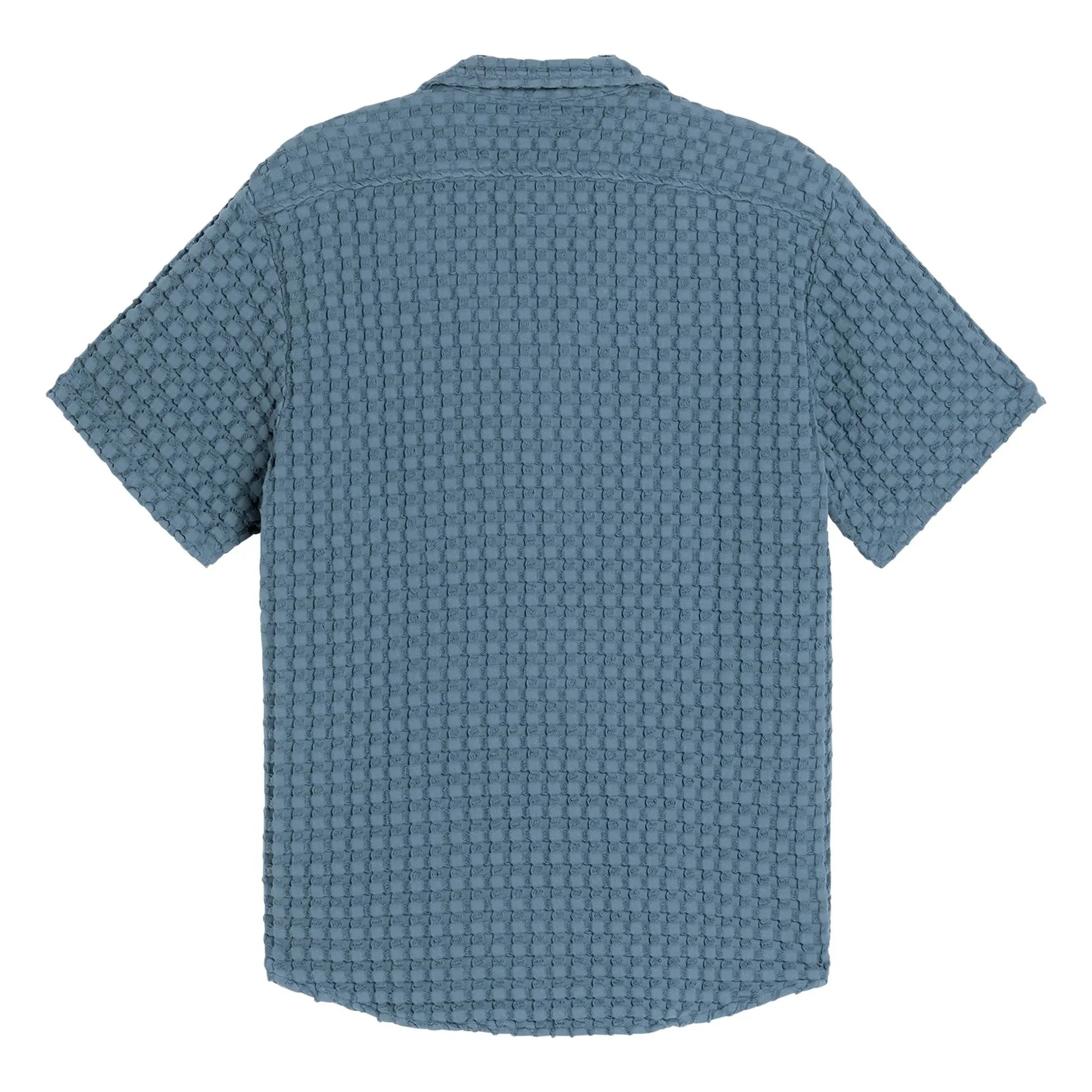 OAS - Coronet Cuba Waffle shirt | Blue