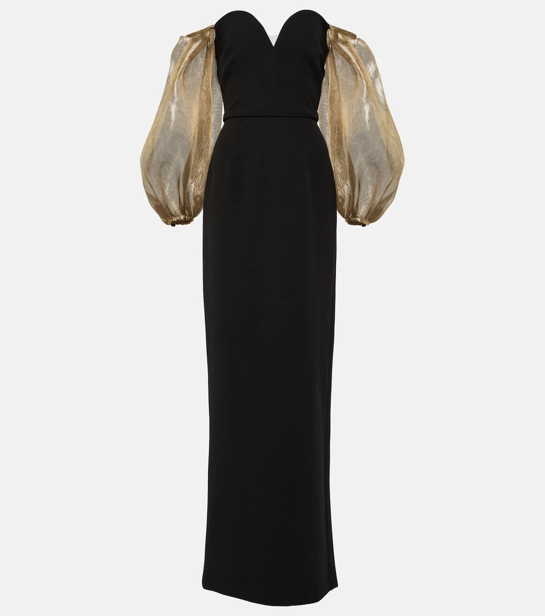 Safiyaa - Off-shoulder crêpe gown