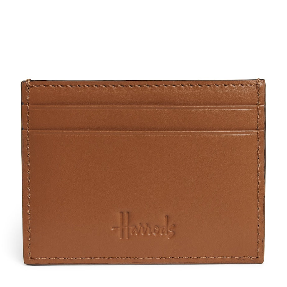 Tan Leather Card Holder