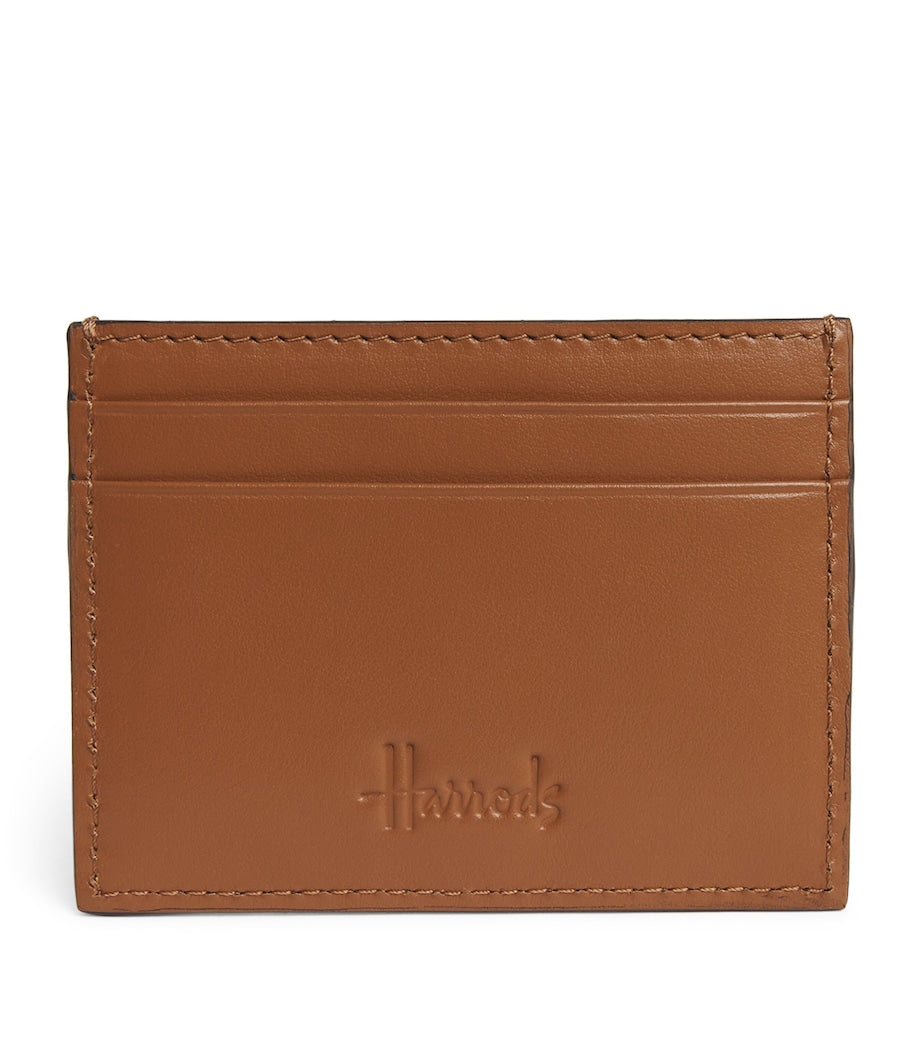 Tan Leather Card Holder