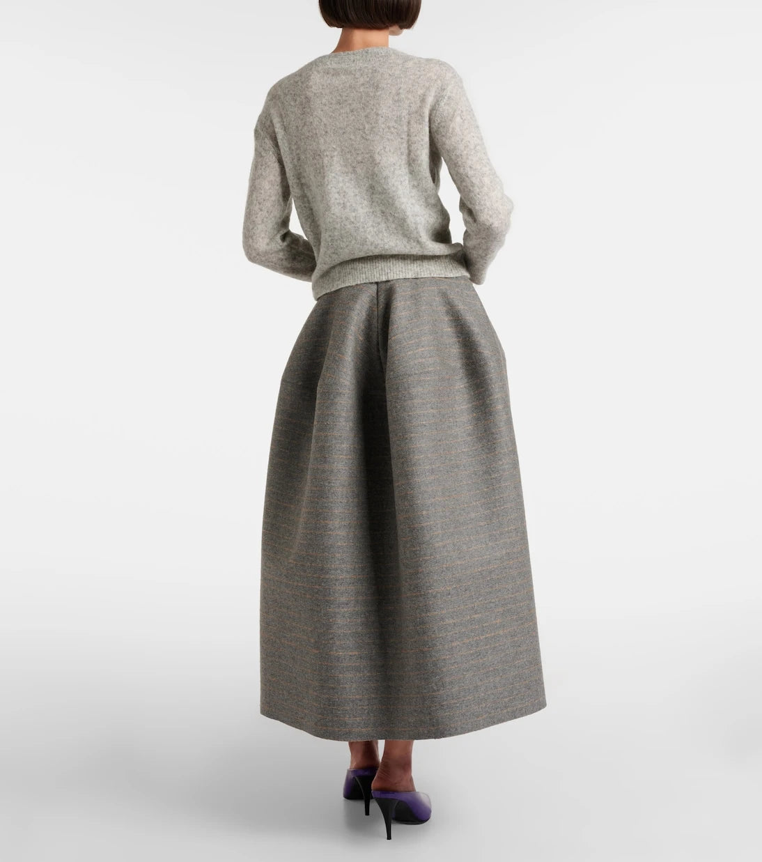 Jacques Wei - Beaded alpaca and wool-blend cardigan