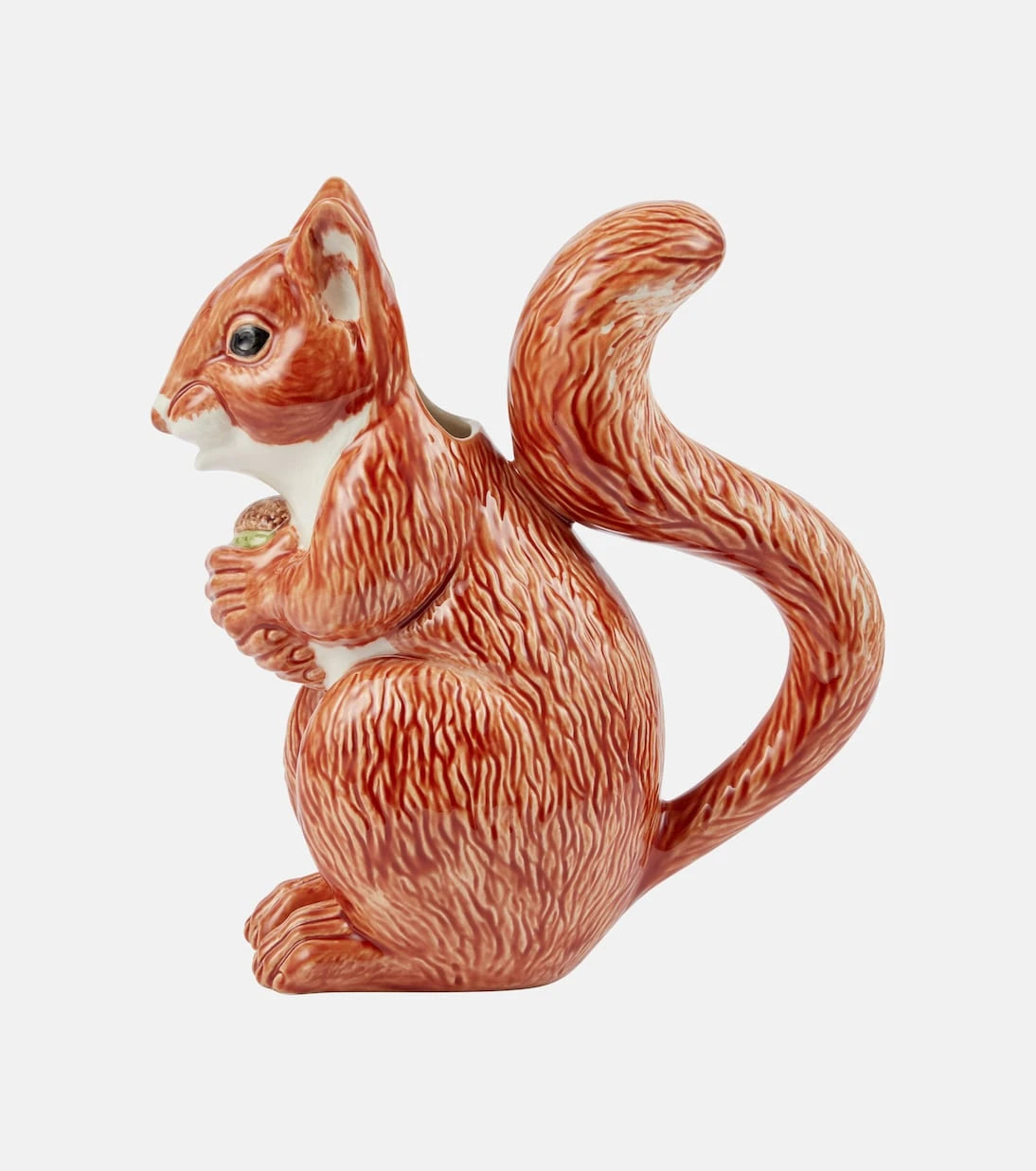 Bordallo Pinheiro - Squirrel earthenware pitcher