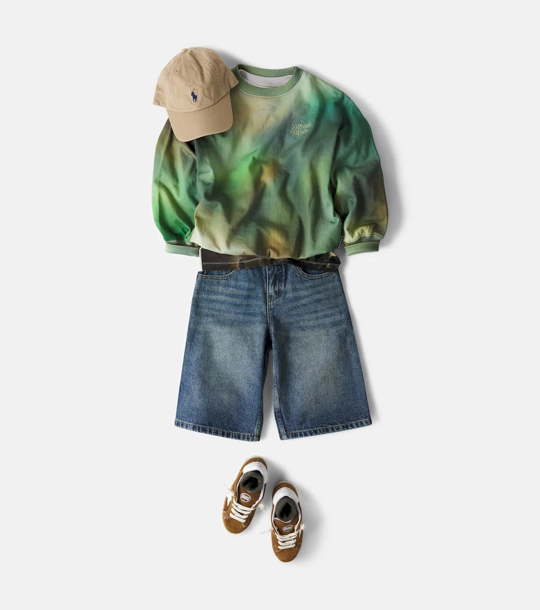 Molo - Alphie denim Bermuda shorts