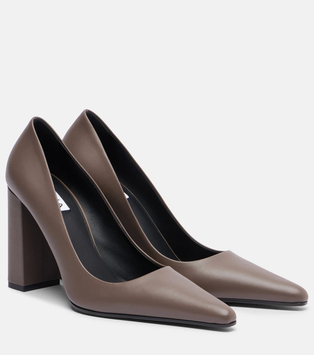 Alaïa - Pointy leather pumps