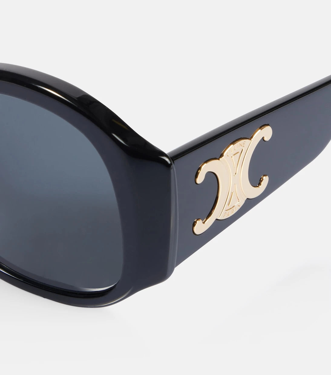 Celine Eyewear - نظارة شمسية Maxi Triomphe مستديرة
