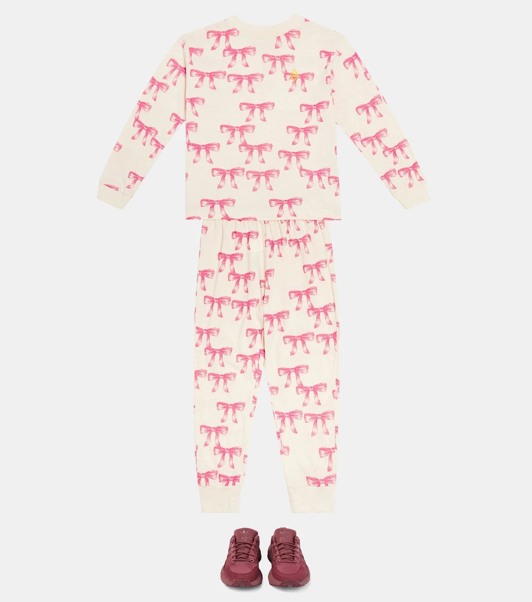 The Animals Observatory - Llama printed cotton jersey pajamas
