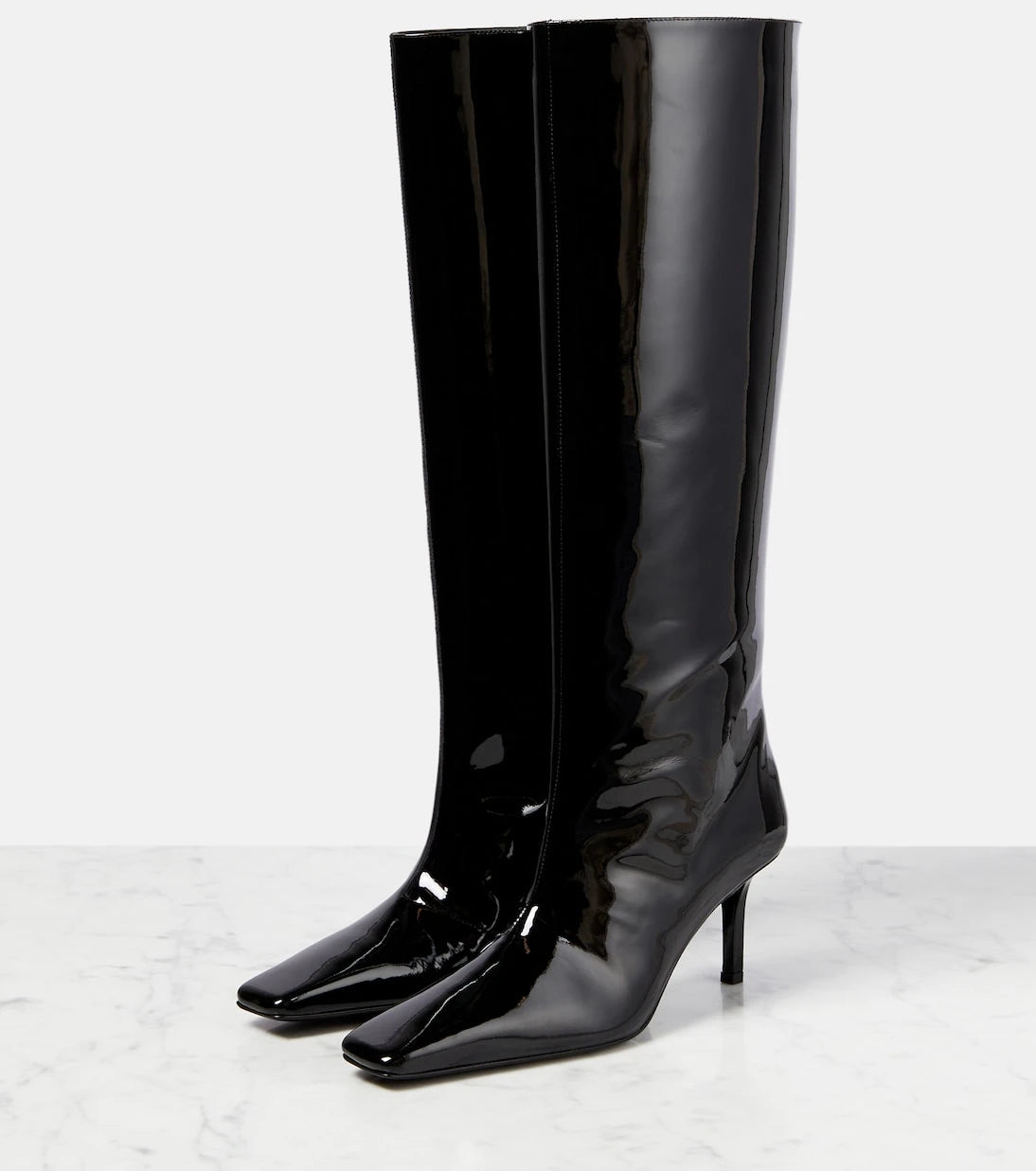 Acne Studios - Patent leather knee-high boots