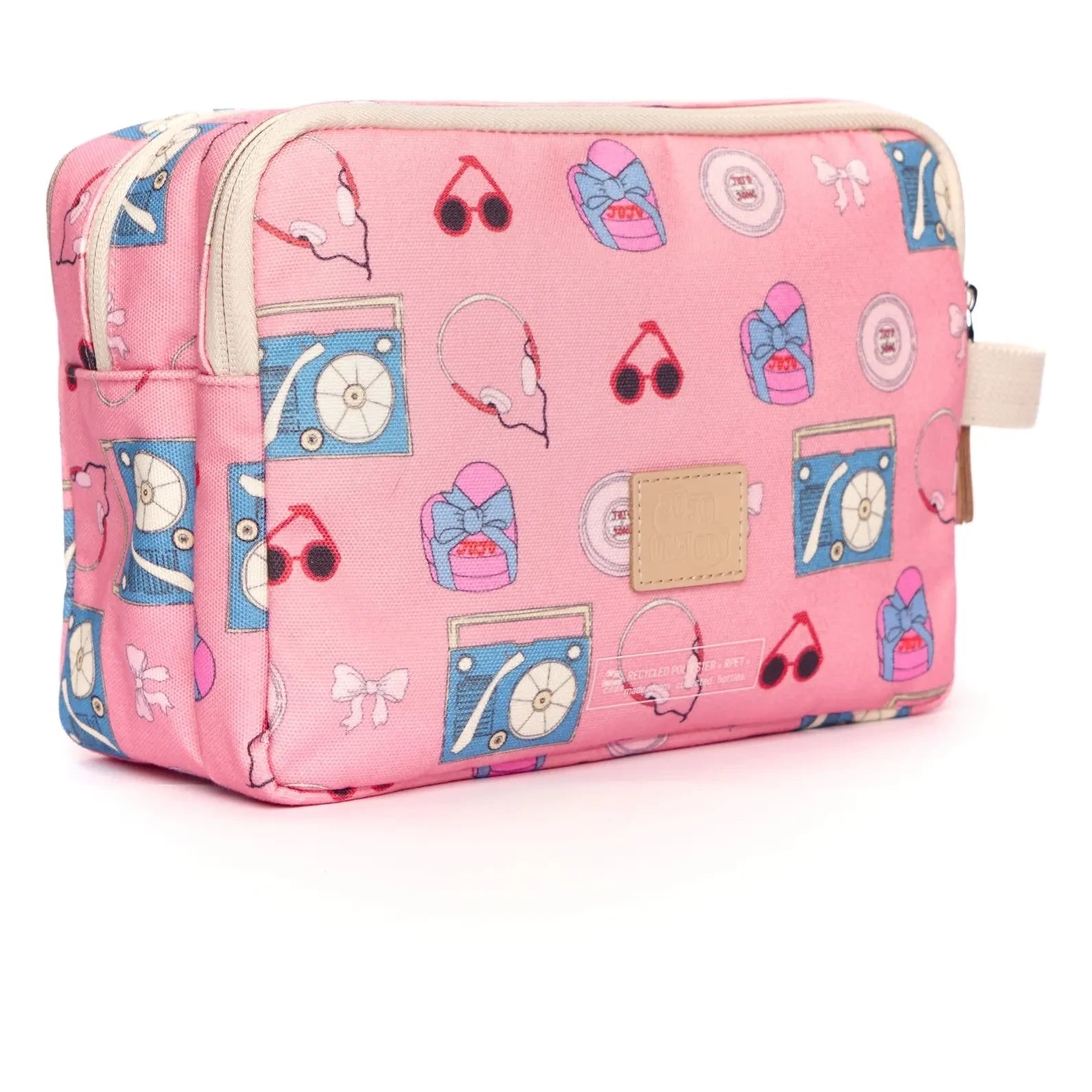 JOJO FACTORY - Jojo Song Double Toiletry Bag | Pink
