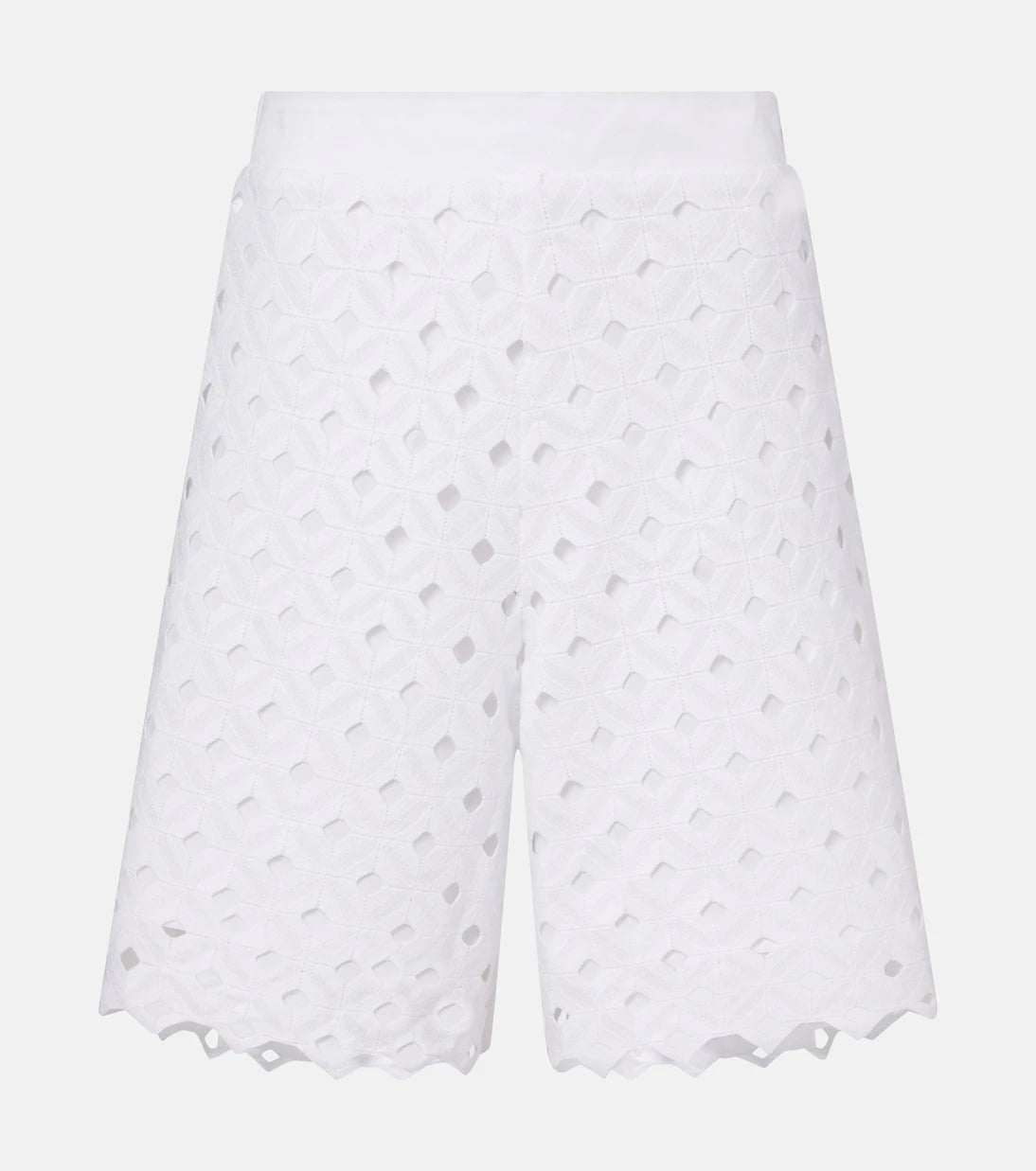 Max Mara - Uguale broderie anglaise Bermuda shorts