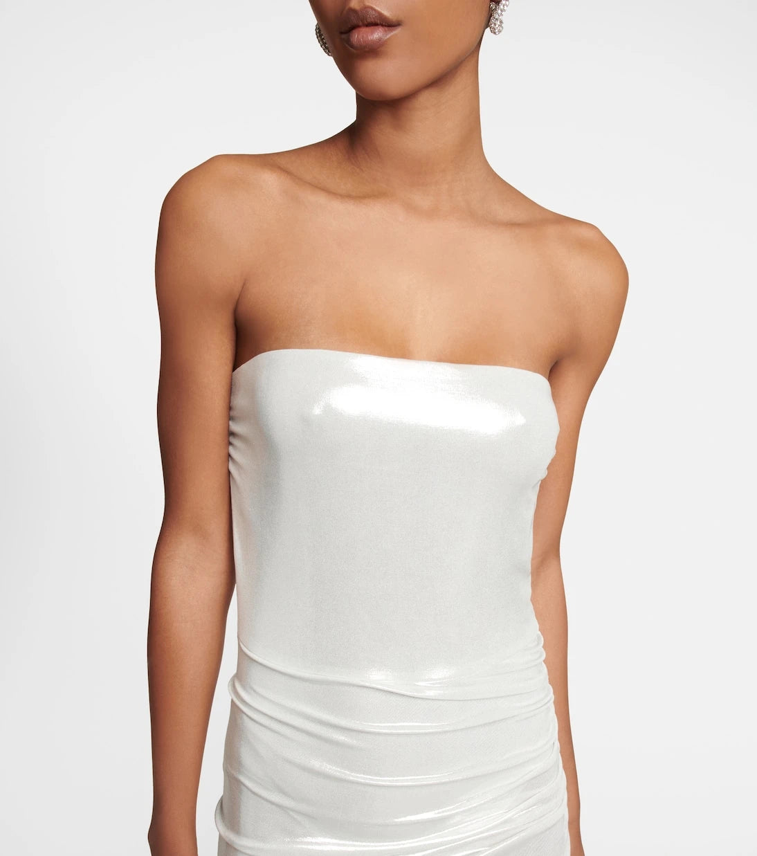 Norma Kamali - Asymmetric midi dress