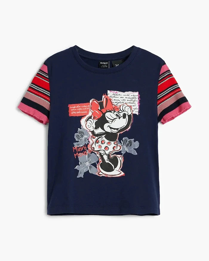 Детска памучна тениска Desigual x Disney