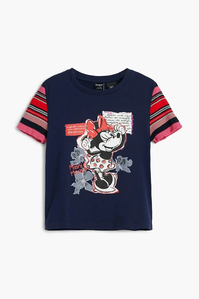 Детска памучна тениска Desigual x Disney