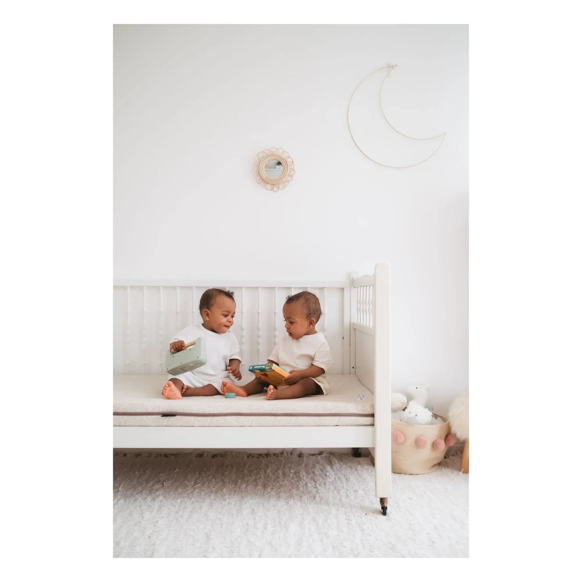 Candide - Coco Bio mattress with removable covers | White