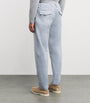 Eleventy Blue Wool-Cashmere Trousers