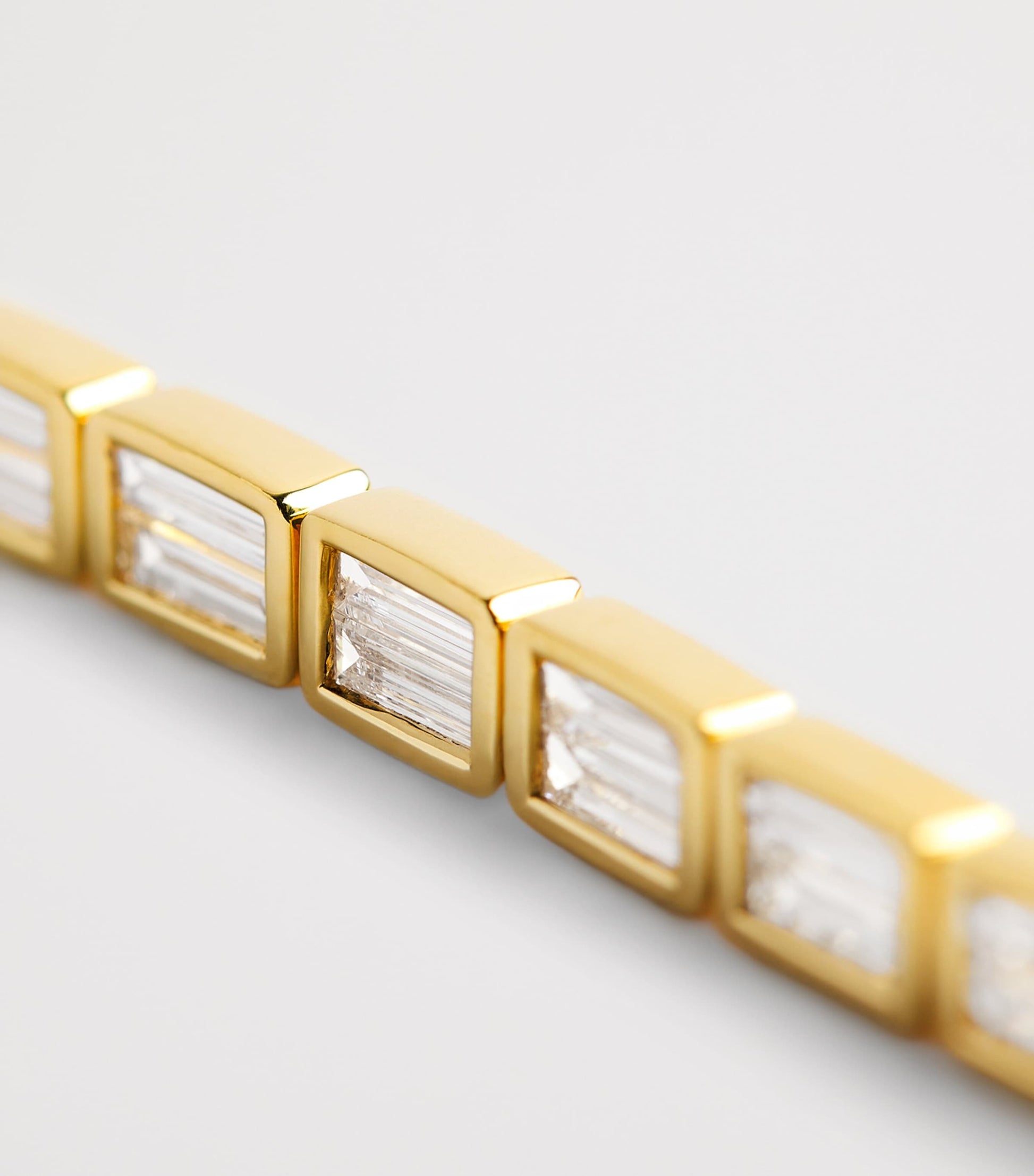 Yellow Gold and Diamond Bunny Bracelet