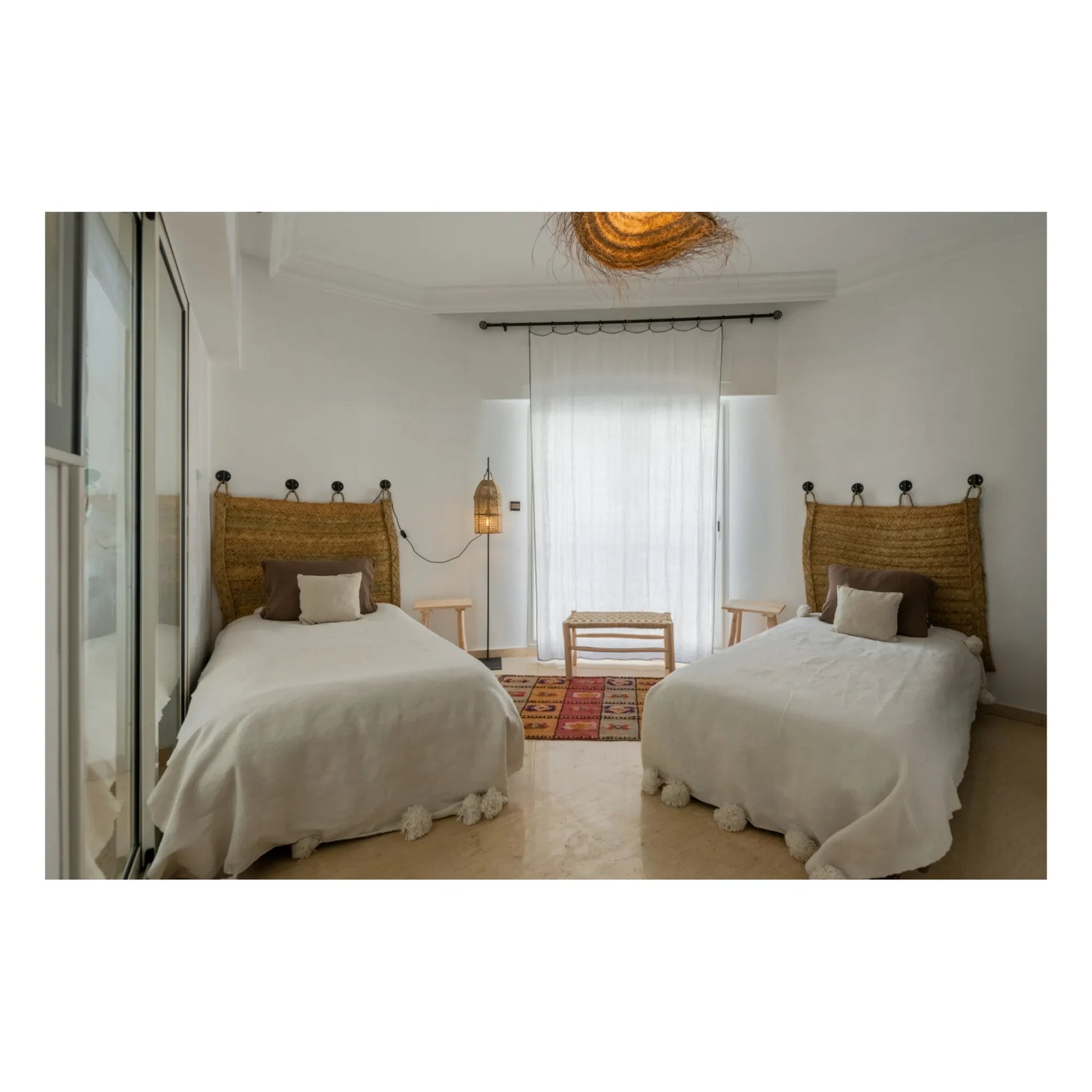 Cosydar - Natural Fiber Headboard to Hang up