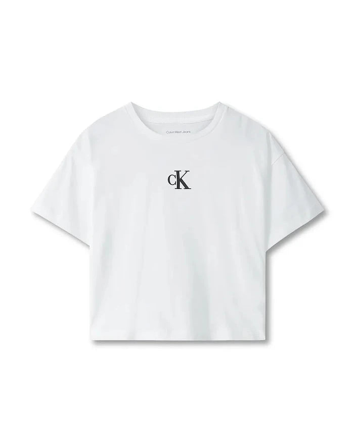 Calvin Klein Jeans çocuklar için basic pamuklu tişört